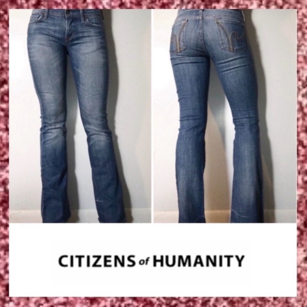 Citizens of Humanity Ric Rac Flare Blue Jeans 27 4